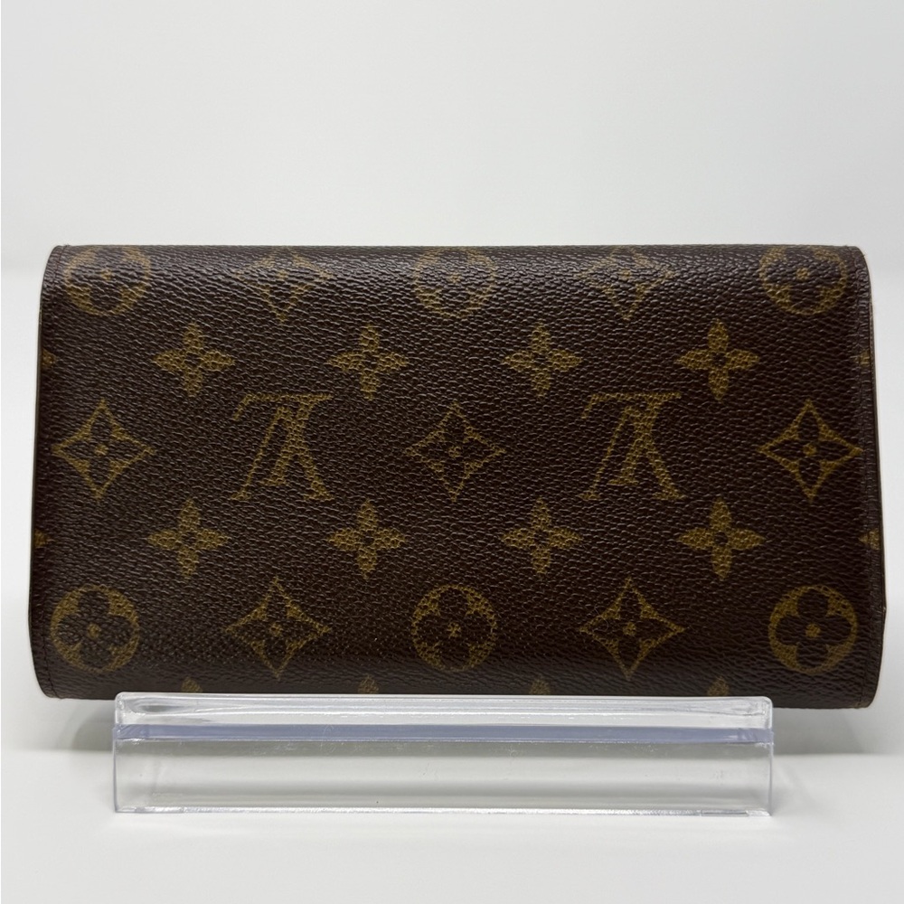 Louis Vuitton Brown Monogram Sarah Wallet - Picture 2 of 10
